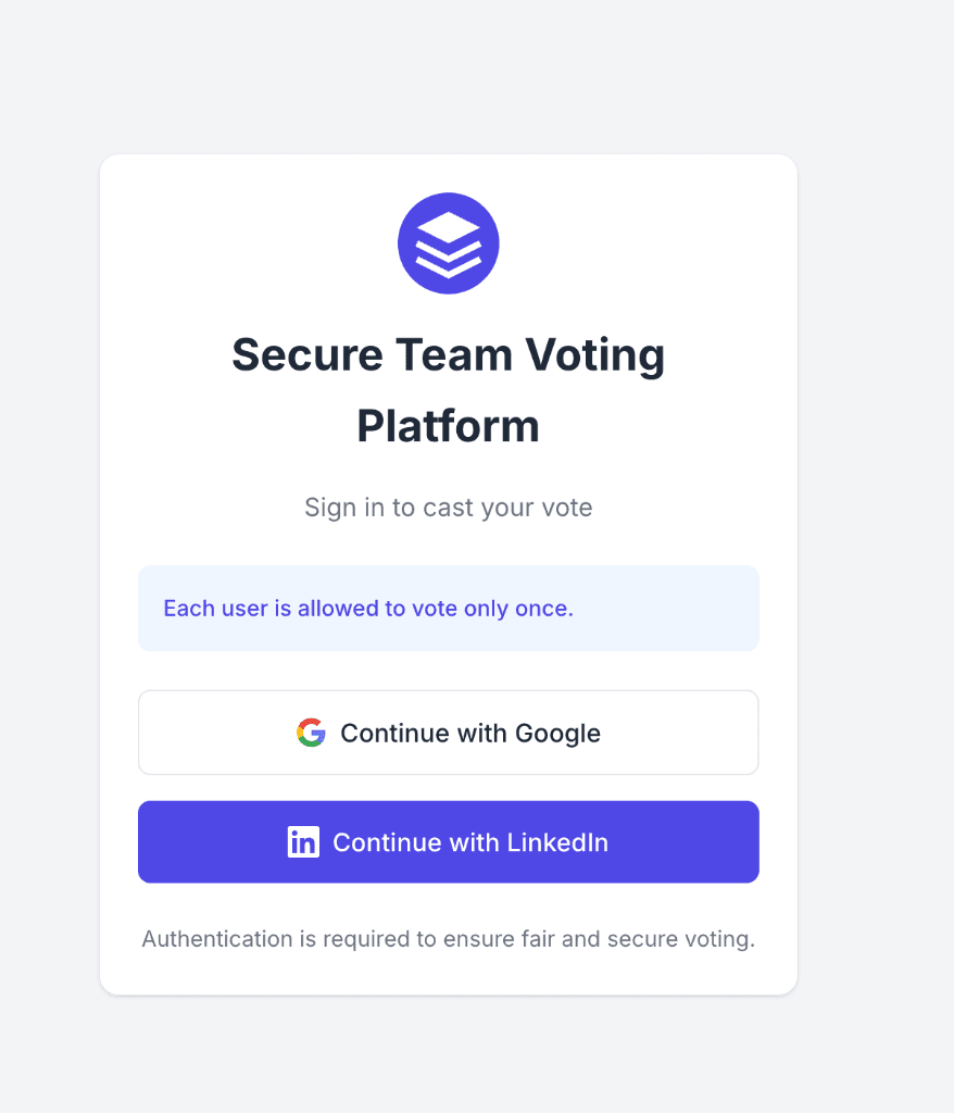 Secure Online Voting System preview